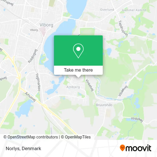 Norlys map