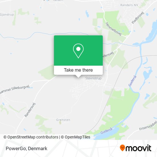 PowerGo map