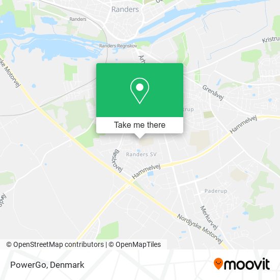 PowerGo map