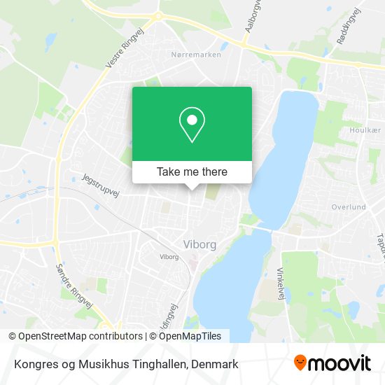 Kongres og Musikhus Tinghallen map