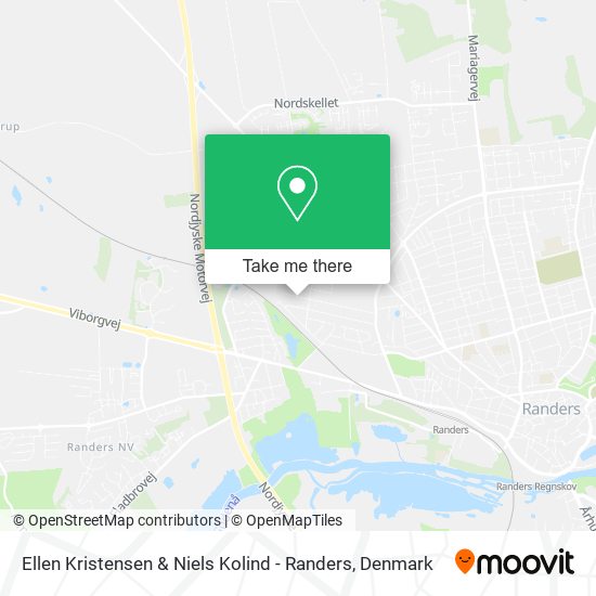 Ellen Kristensen & Niels Kolind - Randers map