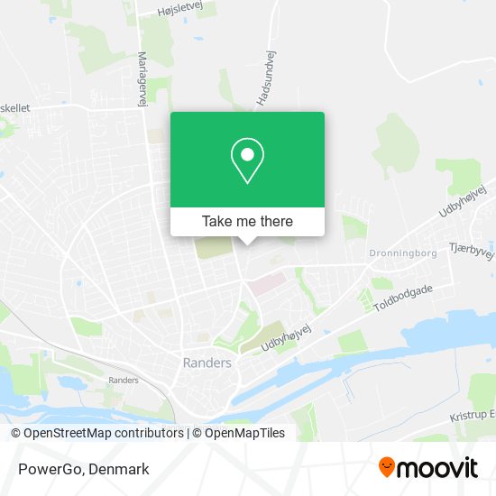 PowerGo map