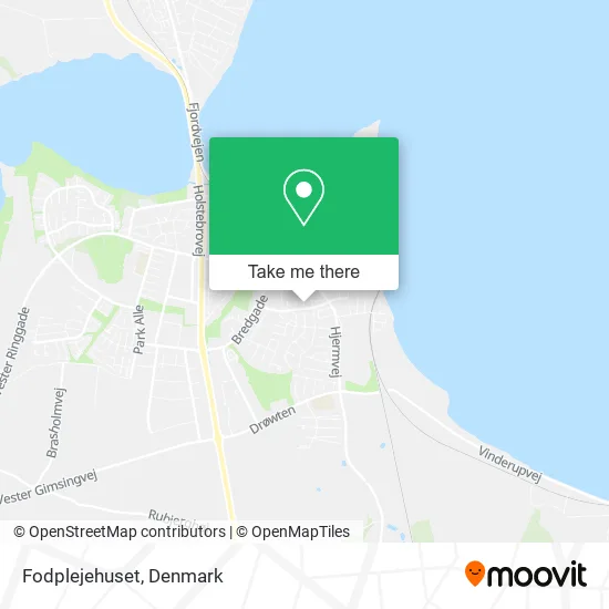 Fodplejehuset map