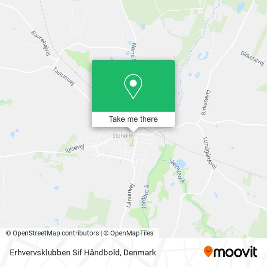 Erhvervsklubben Sif Håndbold map