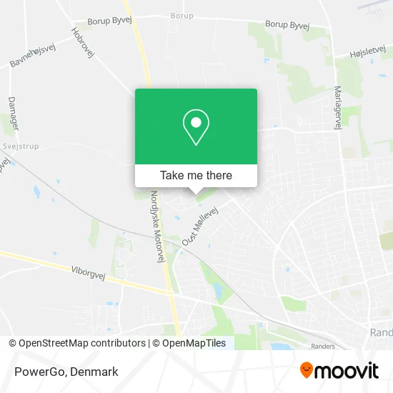 PowerGo map