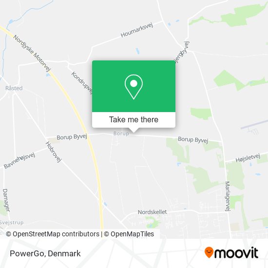 PowerGo map