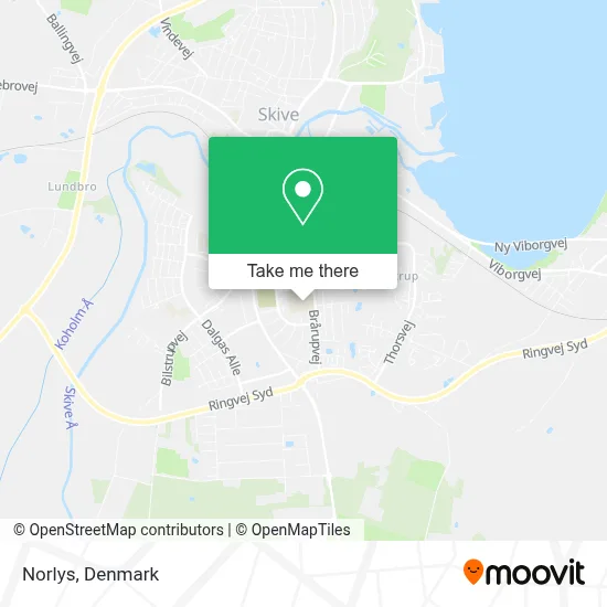 Norlys map