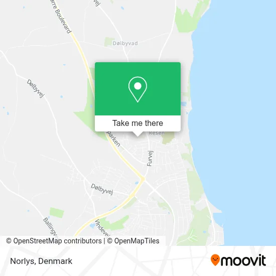 Norlys map