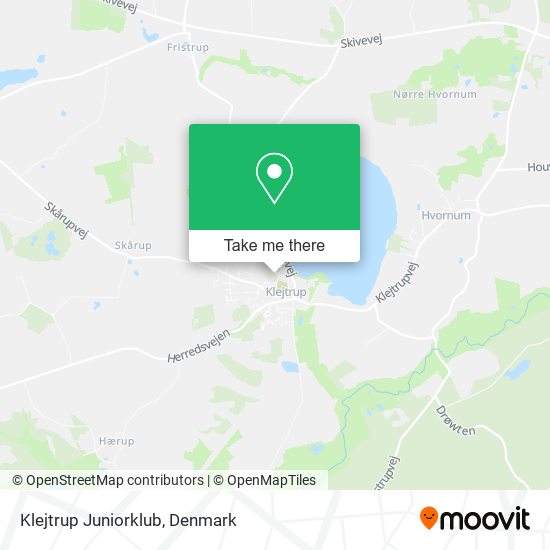 Klejtrup Juniorklub map