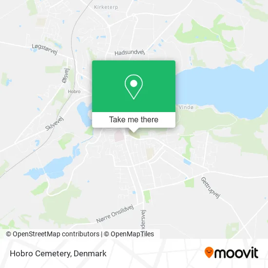 Hobro Cemetery map
