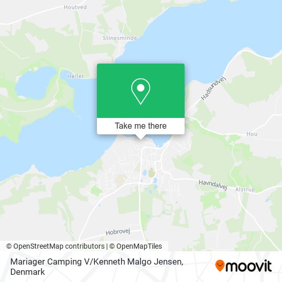 Mariager Camping V / Kenneth Malgo Jensen map