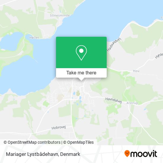 Mariager Lystbådehavn map