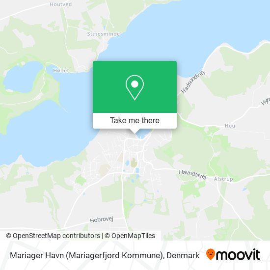 Mariager Havn (Mariagerfjord Kommune) map