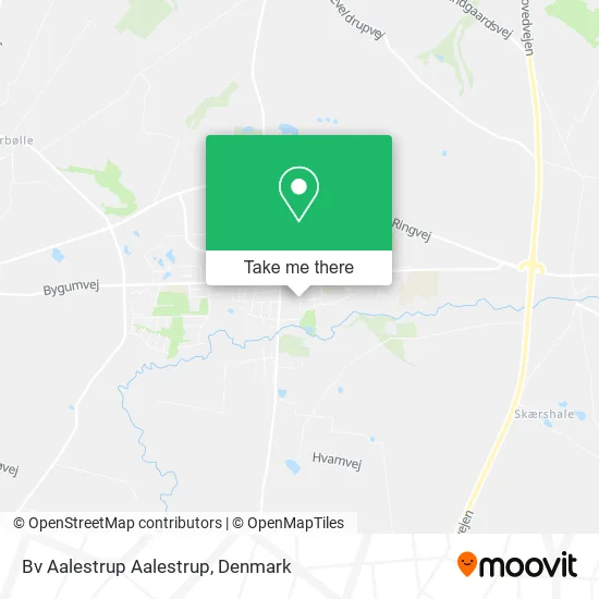 Bv Aalestrup Aalestrup map
