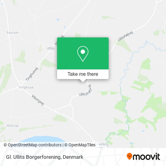 Gl. Ullits Borgerforening map