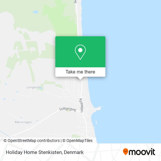 Holiday Home Stenkisten map