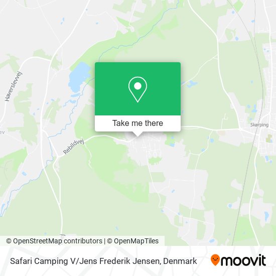 Safari Camping V / Jens Frederik Jensen map