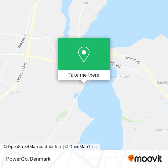 PowerGo map