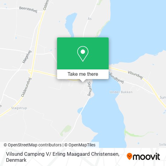 Vilsund Camping V/ Erling Maagaard Christensen map