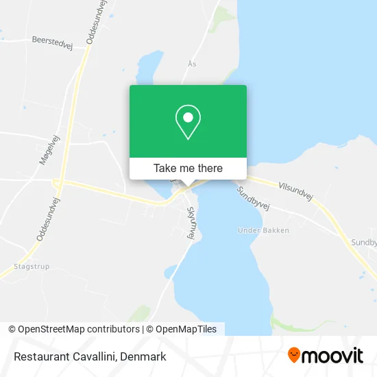 Restaurant Cavallini map