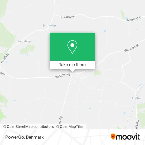 PowerGo map