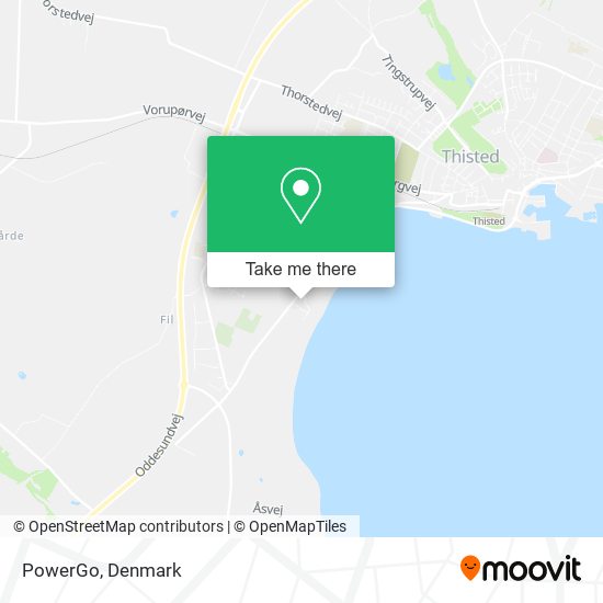 PowerGo map