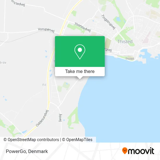 PowerGo map