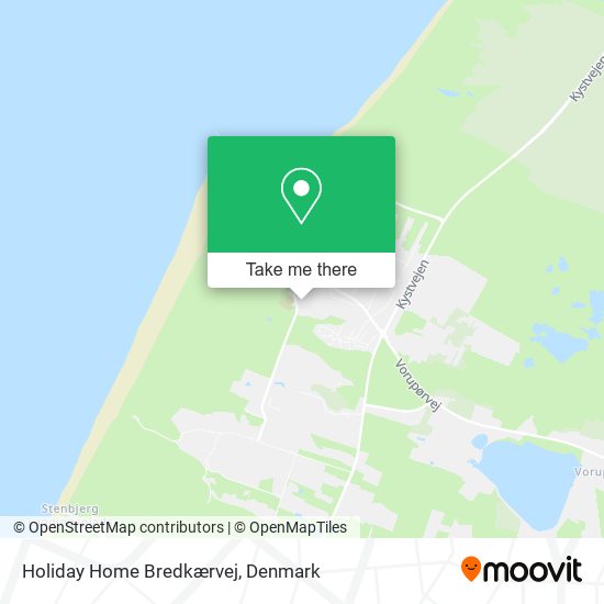 Holiday Home Bredkærvej map