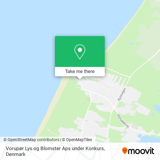 Vorupør Lys og Blomster Aps under Konkurs map