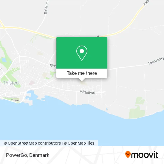 PowerGo map