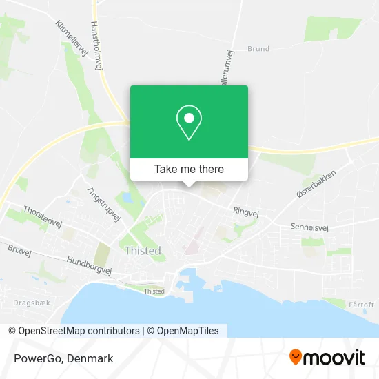 PowerGo map