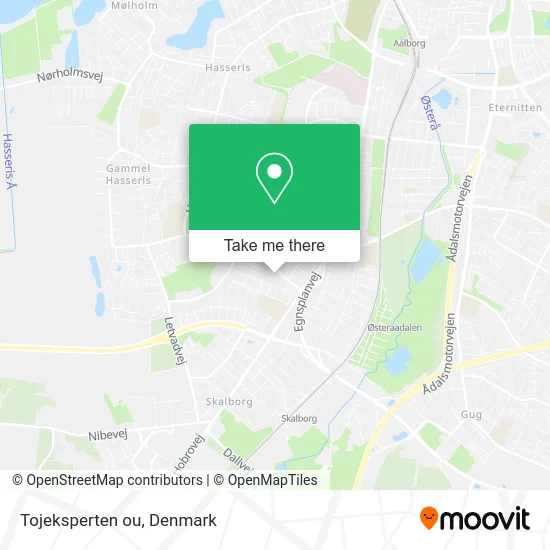 Tojeksperten ou map