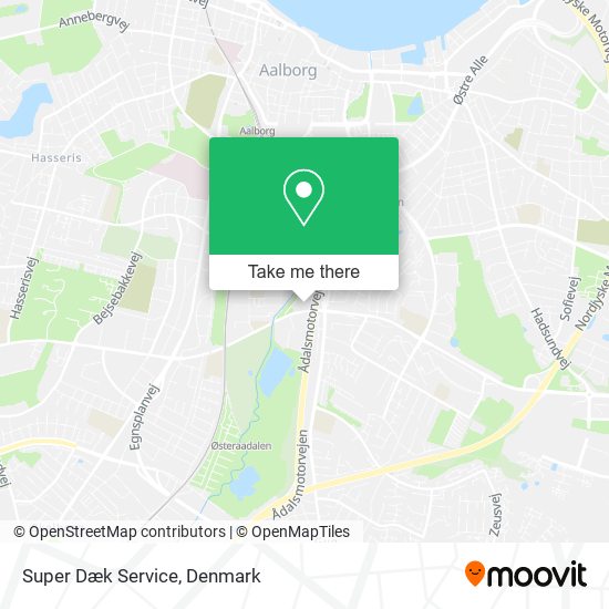 Super Dæk Service map