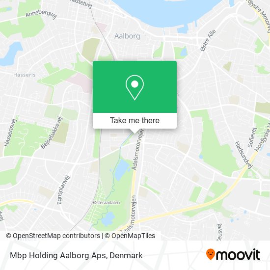 Mbp Holding Aalborg Aps map