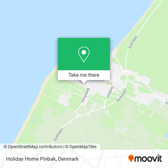 Holiday Home Pinbak map