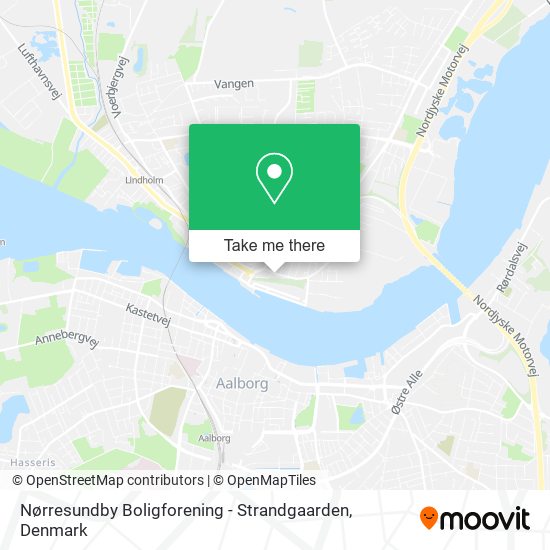 Nørresundby Boligforening - Strandgaarden map