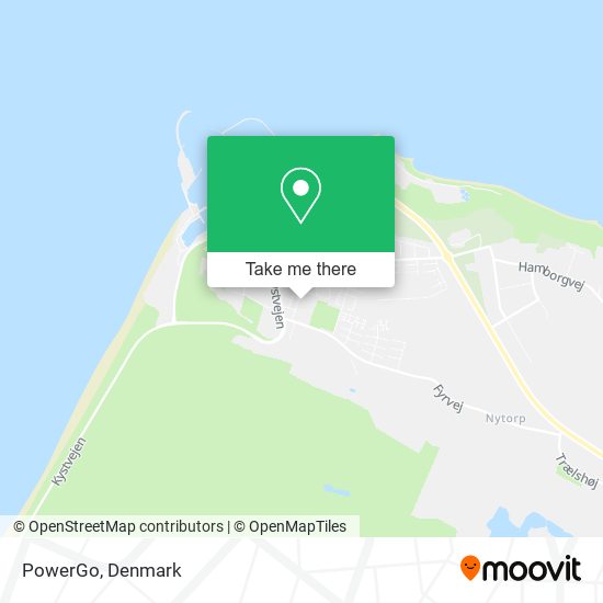 PowerGo map