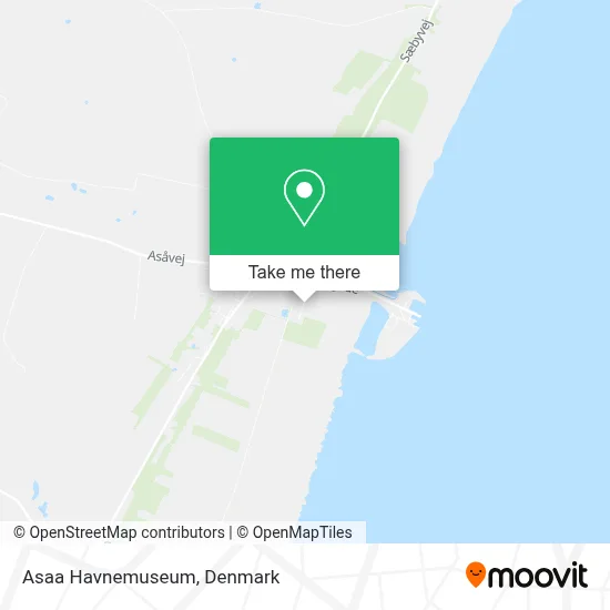 Asaa Havnemuseum map