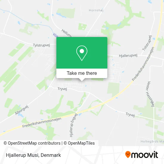 Hjallerup Musi map