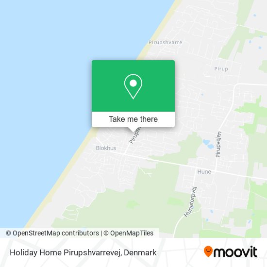 Holiday Home Pirupshvarrevej map
