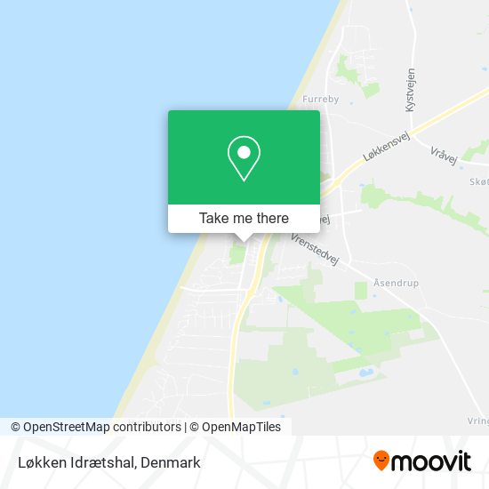 Løkken Idrætshal map