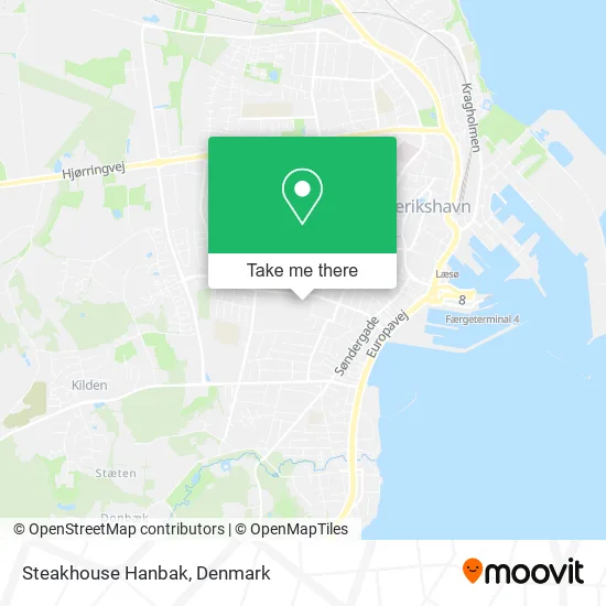 Steakhouse Hanbak map