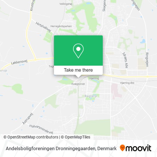 Andelsboligforeningen Dronningegaarden map