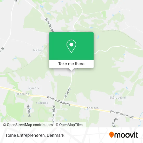 Tolne Entreprenøren map