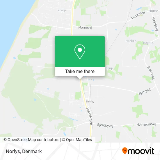 Norlys map
