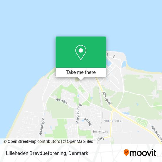 Lilleheden Brevdueforening map