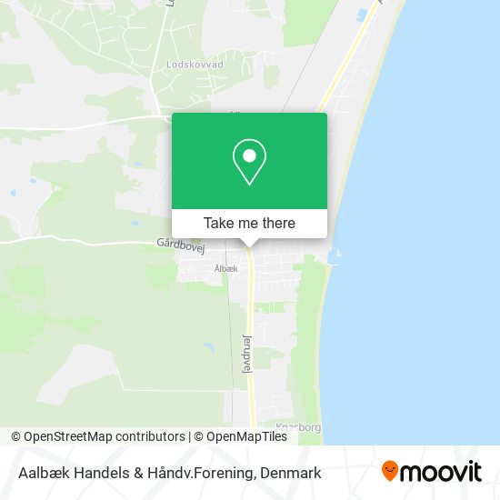 Aalbæk Handels & Håndv.Forening map