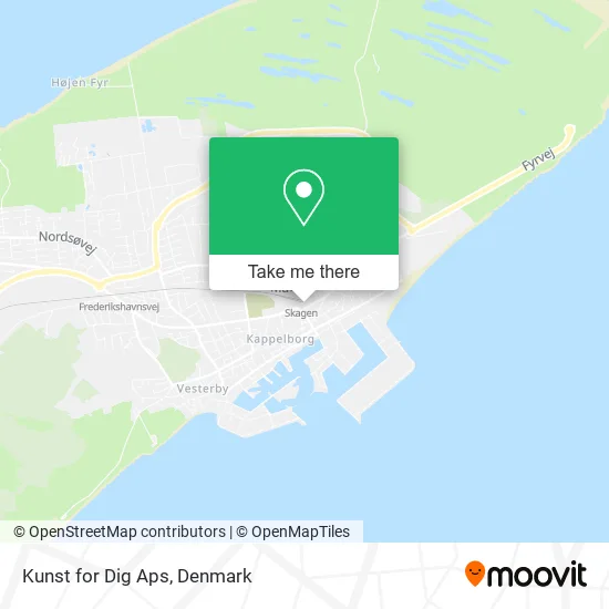 Kunst for Dig Aps map
