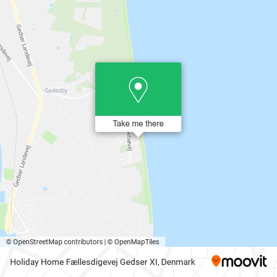 Holiday Home Fællesdigevej Gedser XI map