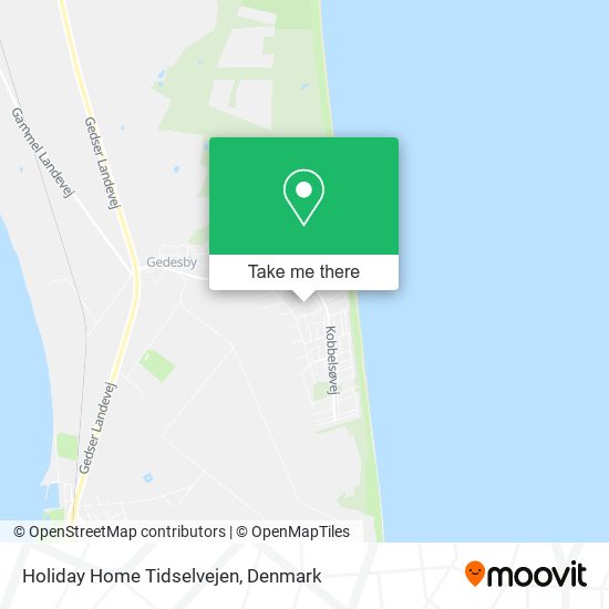 Holiday Home Tidselvejen map